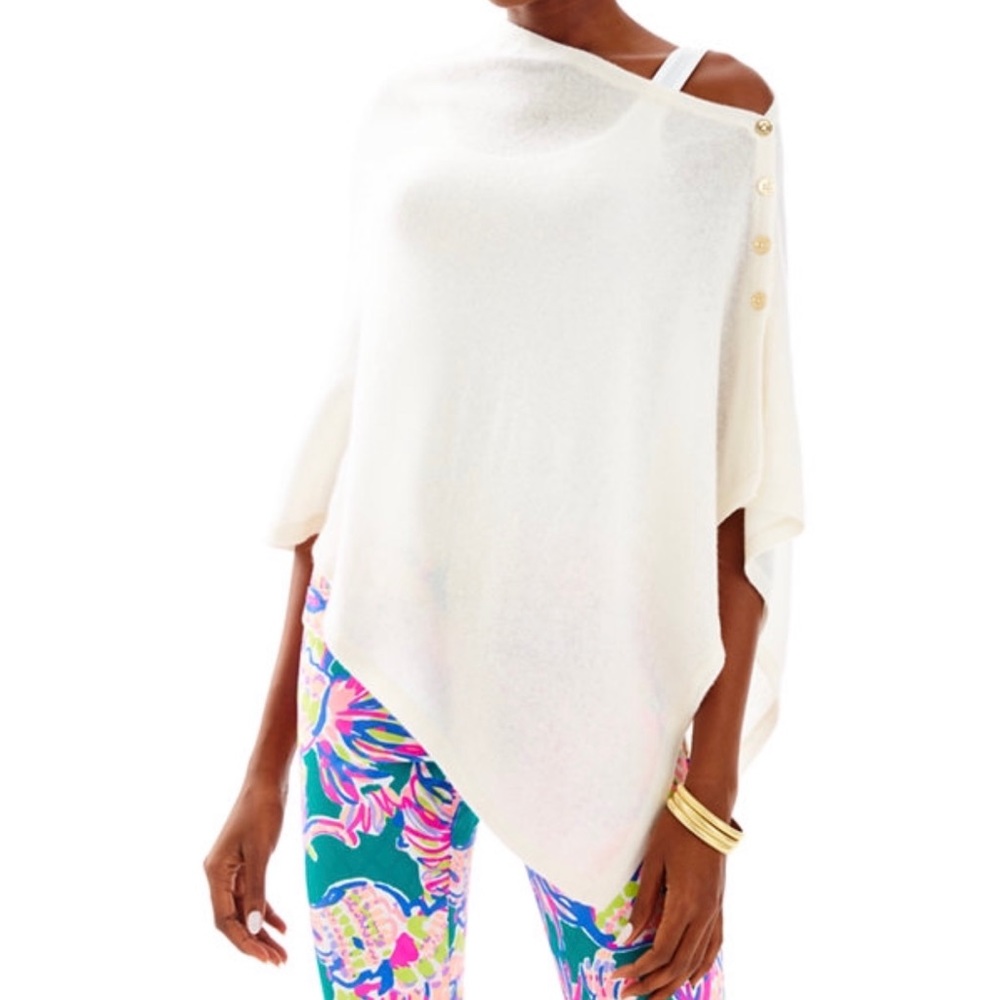 NWT Lilly Pulitzer cashmere wrap